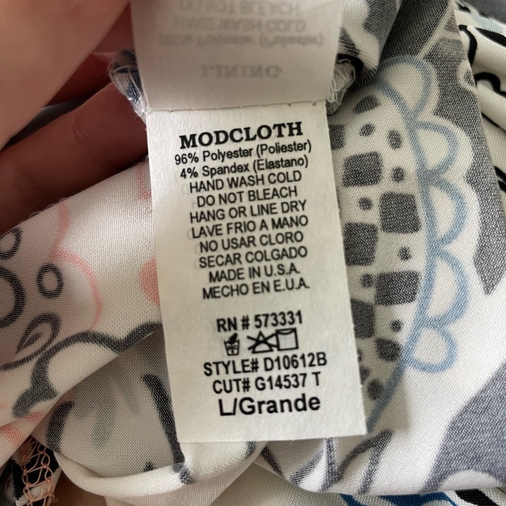 ModCloth Peach Maxi - Picture 4 of 5